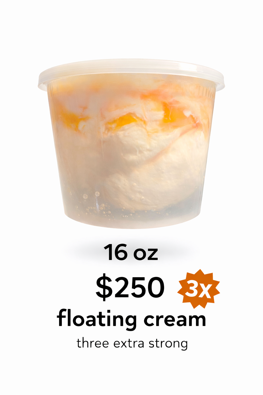 Cloud Cream For BODY – Extra Strength (Body Use Only)
16 oz | Professional Strength
(You can also use: Cloud Cream – Extra Strength Floating Formula (Body Only))