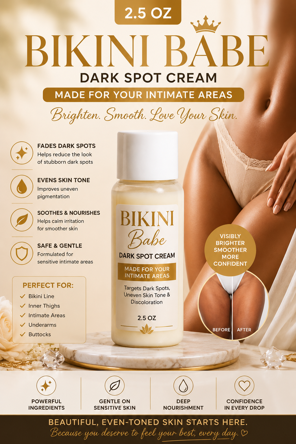 BIKINI BABE DARK-SPOT CREAM
