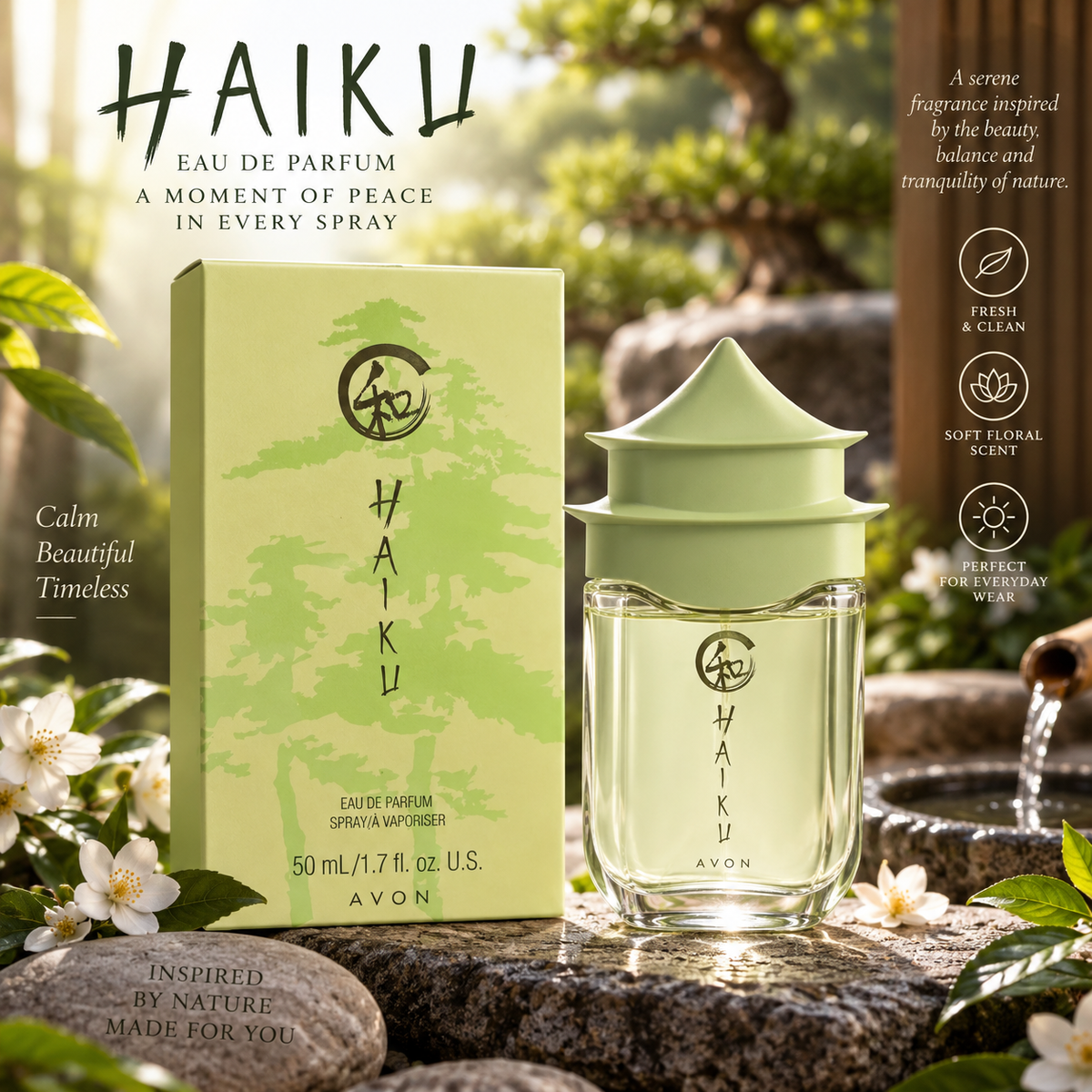 Avon Haiku Eau de Parfum Spray – 1.7 oz