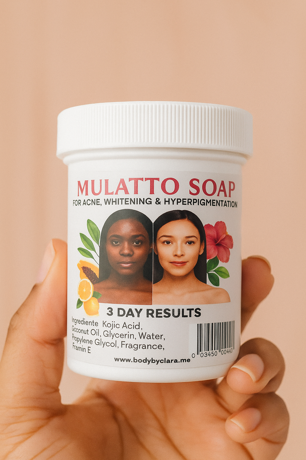 8oz Mulatto Soap