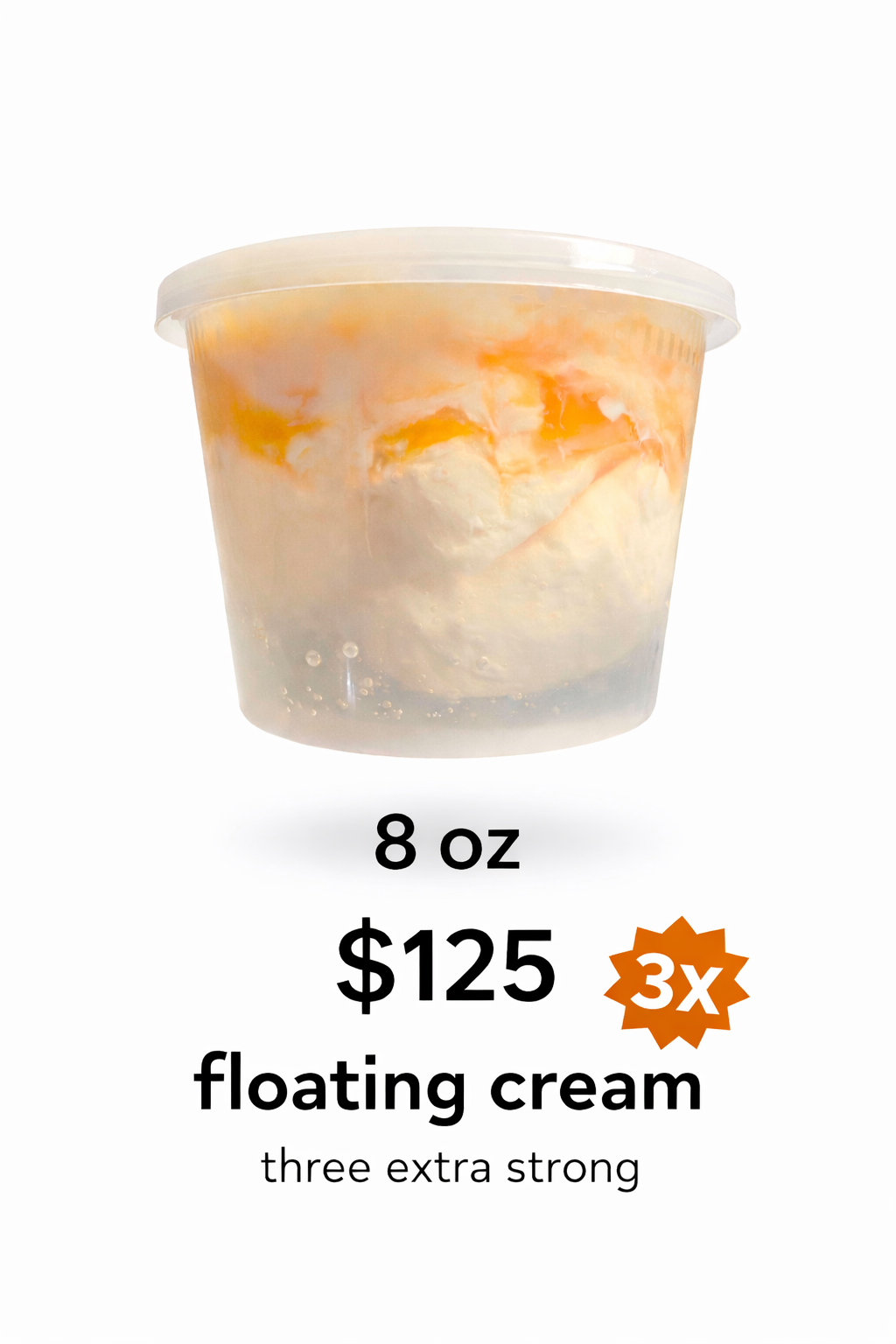 Floating Cream – For Body Only (3X Extra Strong)