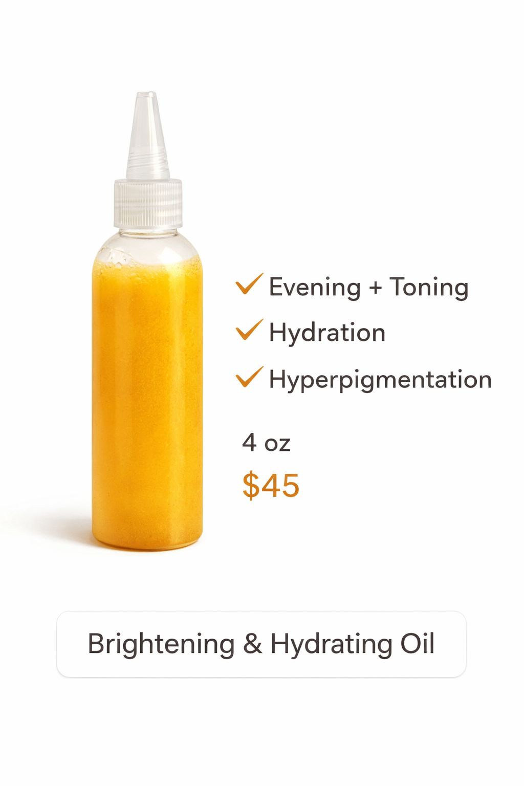 Radiance Repair Body & Face Oil (4 oz) – Evening + Hydration Formula