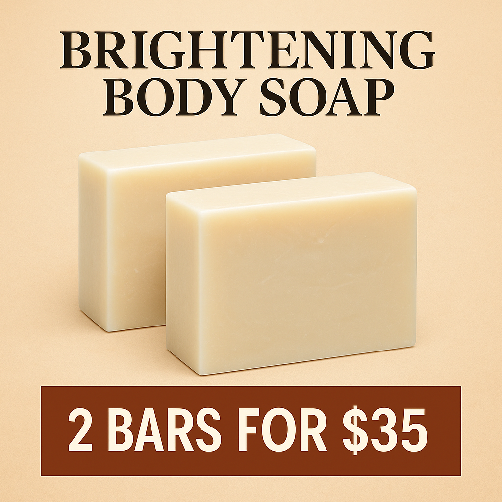 Even-Tone Brightening Soap
 – 2 Bars for $35