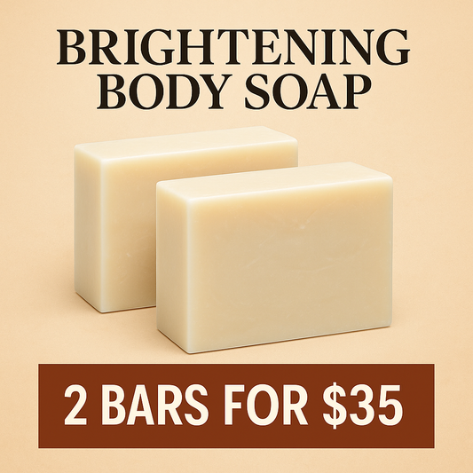Even-Tone Brightening Soap
 – 2 Bars for $35